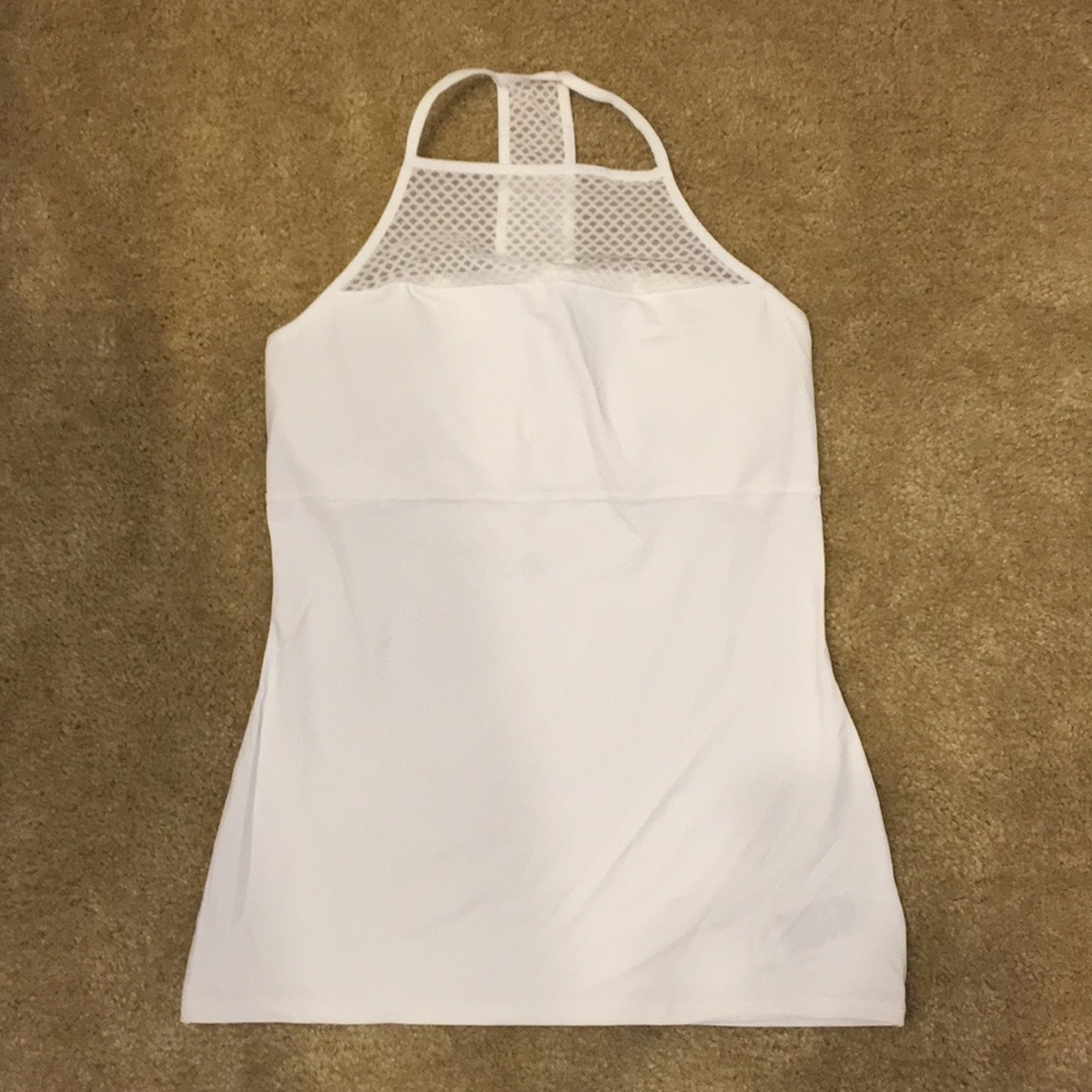 GapFit workout top.